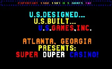 Super Duper Casino (California V3.2)-MAME 2003